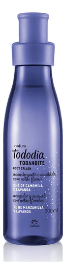 Body Splash Tododia Todanoite Chá de Camomila e Lavanda Feminino 200 ml
